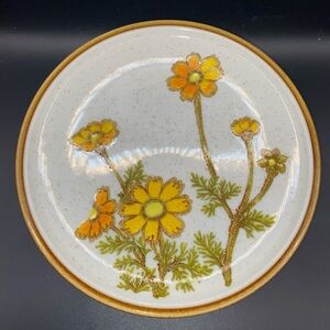 (3) VTG Mikasa Southern Sun Salad  Plates 8” C9006 Natural Beauty Japan EXC!